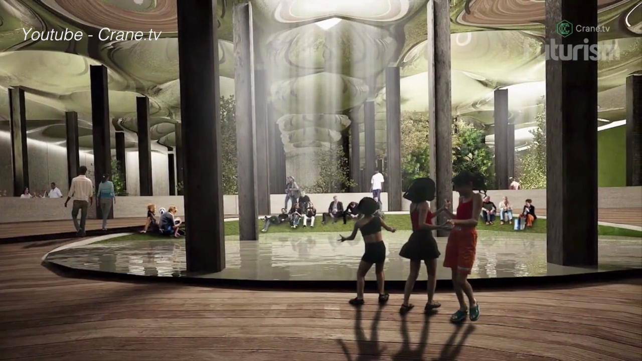 Take a Journey To the World’s First Underground Park  from Futurism